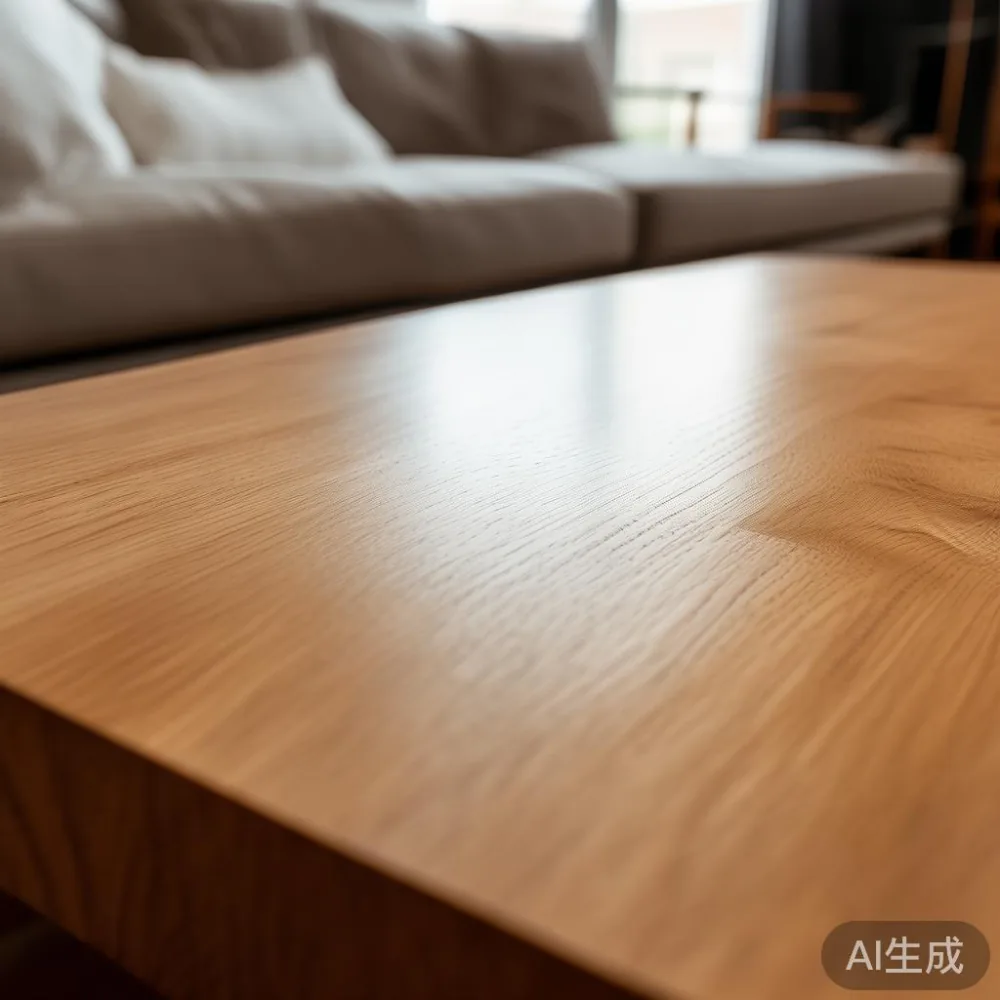 湿度に強いラッカー仕上げのケア方法｜東京・大阪の住まいで活かす秘訣 — close-up of the grain and joinery detail, shallo