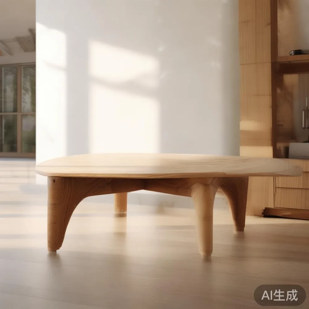 warm minimal なLDKにMODULE家具:center? — detail of the base and leg construction on a bed